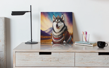 Load image into Gallery viewer, Twilight Majesty Siberian Husky Wall Art Poster-Art-Dog Art, Home Decor, Poster, Siberian Husky-6