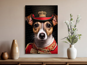 Aristocratic Admiral Jack Russell Terrier Wall Art Poster-Art-Dog Art, Dog Dad Gifts, Dog Mom Gifts, Home Decor, Jack Russell Terrier, Poster-8