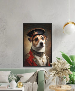 British Finery Jack Russell Terrier Wall Art Poster-Art-Dog Art, Dog Dad Gifts, Dog Mom Gifts, Home Decor, Jack Russell Terrier, Poster-5