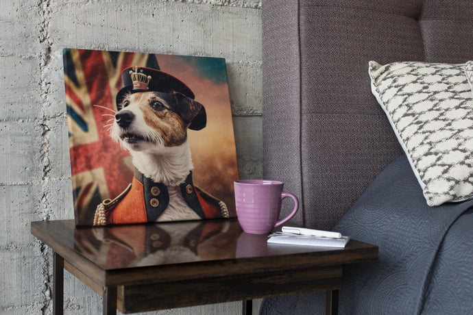 British Splendor Jack Russell Terrier Wall Art Poster-Art-Dog Art, Home Decor, Jack Russell Terrier, Poster-1