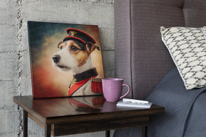 Regal Rascal Jack Russell Terrier Wall Art Poster-Art-Dog Art, Home Decor, Jack Russell Terrier, Poster-1
