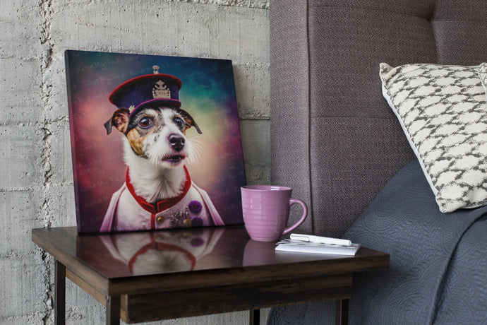 Empire Portrait Jack Russell Terrier Wall Art Poster-Art-Dog Art, Home Decor, Jack Russell Terrier, Poster-1