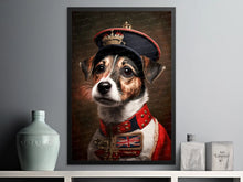 Load image into Gallery viewer, Royal Redcoat Jack Russell Terrier Wall Art Poster-Art-Dog Art, Dog Dad Gifts, Dog Mom Gifts, Home Decor, Jack Russell Terrier, Poster-3