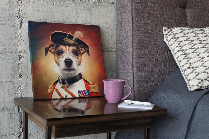 Royal Ruffian Jack Russell Terrier Wall Art Poster-Art-Dog Art, Home Decor, Jack Russell Terrier, Poster-1
