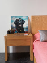 Load image into Gallery viewer, Celtic Cutie Black Labrador Wall Art Poster-Art-Black Labrador, Dog Art, Home Decor, Labrador, Poster-7