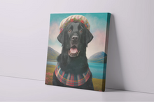 Load image into Gallery viewer, Highland Elegance Black Labrador Wall Art Poster-Art-Black Labrador, Dog Art, Home Decor, Labrador, Poster-3
