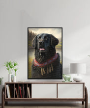 Load image into Gallery viewer, Newfoundland Dream Black Labrador Wall Art Poster-Art-Black Labrador, Dog Art, Dog Dad Gifts, Dog Mom Gifts, Home Decor, Labrador, Poster-8