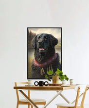 Load image into Gallery viewer, Newfoundland Dream Black Labrador Wall Art Poster-Art-Black Labrador, Dog Art, Dog Dad Gifts, Dog Mom Gifts, Home Decor, Labrador, Poster-4