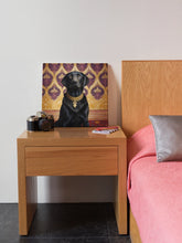 Load image into Gallery viewer, Regal Raja Black Labrador Wall Art Poster-Art-Black Labrador, Dog Art, Home Decor, Labrador, Poster-7