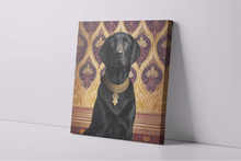 Load image into Gallery viewer, Regal Raja Black Labrador Wall Art Poster-Art-Black Labrador, Dog Art, Home Decor, Labrador, Poster-4