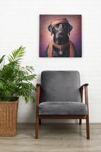 Load image into Gallery viewer, Regal Renaissance Black Labrador Wall Art Poster-Art-Black Labrador, Dog Art, Home Decor, Labrador, Poster-7