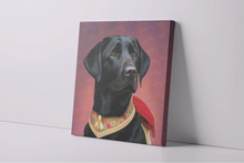 Load image into Gallery viewer, Resplendent Majesty Black Labrador Wall Art Poster-Art-Black Labrador, Dog Art, Home Decor, Labrador, Poster-3