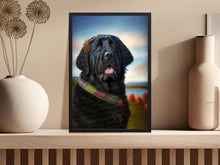 Load image into Gallery viewer, Traditional Tartan Black Labrador Wall Art Poster-Art-Black Labrador, Dog Art, Dog Dad Gifts, Dog Mom Gifts, Home Decor, Labrador, Poster-2
