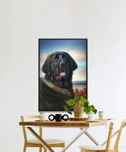 Load image into Gallery viewer, Traditional Tartan Black Labrador Wall Art Poster-Art-Black Labrador, Dog Art, Dog Dad Gifts, Dog Mom Gifts, Home Decor, Labrador, Poster-4