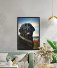 Load image into Gallery viewer, Traditional Tartan Black Labrador Wall Art Poster-Art-Black Labrador, Dog Art, Dog Dad Gifts, Dog Mom Gifts, Home Decor, Labrador, Poster-5
