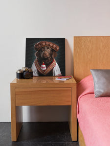 Regal Rhapsody Chocolate Labrador Wall Art Poster-Art-Chocolate Labrador, Dog Art, Home Decor, Labrador, Poster-7