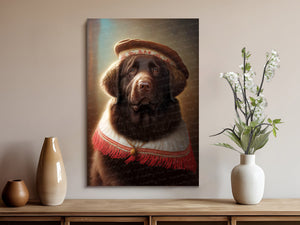 Regal Ruminations Chocolate Labrador Wall Art Poster-Art-Chocolate Labrador, Dog Art, Dog Dad Gifts, Dog Mom Gifts, Home Decor, Labrador, Poster-8