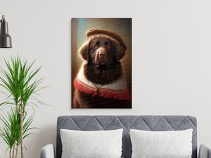 Regal Ruminations Chocolate Labrador Wall Art Poster-Art-Chocolate Labrador, Dog Art, Dog Dad Gifts, Dog Mom Gifts, Home Decor, Labrador, Poster-7