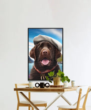 Load image into Gallery viewer, Chocolatier&#39;s Muse Chocolate Labrador Wall Art Poster-Art-Chocolate Labrador, Dog Art, Dog Dad Gifts, Dog Mom Gifts, Home Decor, Labrador, Poster-4
