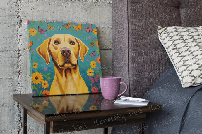 Golden Radiance Girl Labrador Wall Art Poster-Art-Dog Art, Home Decor, Labrador, Poster-1