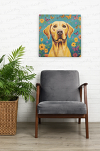 Load image into Gallery viewer, Golden Radiance Girl Labrador Wall Art Poster-Art-Dog Art, Home Decor, Labrador, Poster-7