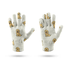 Load image into Gallery viewer, Happy Yellow Labrador Love Touch Screen Gloves-Accessories-Accessories,Dog Dad Gifts,Dog Mom Gifts,Gloves-9