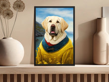 Load image into Gallery viewer, Classical Canadian Cutie Yellow Labrador Wall Art Poster-Art-Dog Art, Dog Dad Gifts, Dog Mom Gifts, Home Decor, Labrador, Poster-2