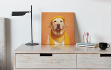 Load image into Gallery viewer, Golden Turban Yellow Labrador Wall Art Poster-Art-Dog Art, Home Decor, Labrador, Poster-7