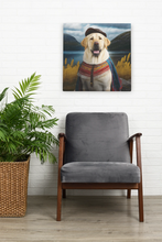 Load image into Gallery viewer, New World Nobility Yellow Labrador Wall Art Poster-Art-Dog Art, Home Decor, Labrador, Poster-8