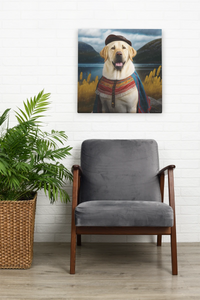 New World Nobility Yellow Labrador Wall Art Poster-Art-Dog Art, Home Decor, Labrador, Poster-8