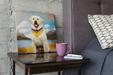 Load image into Gallery viewer, Newfoundland Sunshine Yellow Labrador Wall Art Poster-Art-Dog Art, Home Decor, Labrador, Poster-5