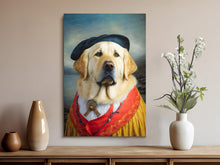 Load image into Gallery viewer, Regal Radiance Yellow Labrador Wall Art Poster-Art-Dog Art, Dog Dad Gifts, Dog Mom Gifts, Home Decor, Labrador, Poster-8