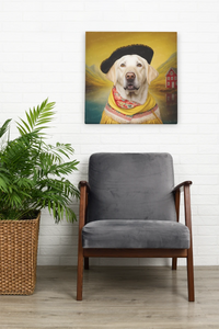 Renaissance Canine Yellow Labrador Wall Art Poster-Art-Dog Art, Home Decor, Labrador, Poster-8