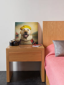Scottish Immigrant Yellow Labrador Wall Art Poster-Art-Dog Art, Home Decor, Labrador, Poster-7