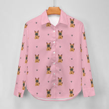 Load image into Gallery viewer, Loyal German Shepherd Pup Women's Shirt