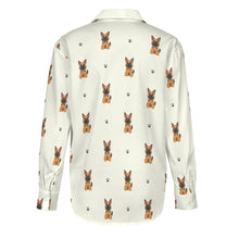 Load image into Gallery viewer, Loyal German Shepherd Pup Women's Shirt