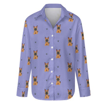 Load image into Gallery viewer, Loyal German Shepherd Pup Women's Shirt