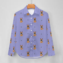 Load image into Gallery viewer, Loyal German Shepherd Pup Women's Shirt