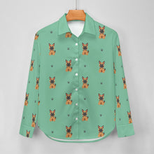 Load image into Gallery viewer, Loyal German Shepherd Pup Women's Shirt