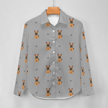 Load image into Gallery viewer, Loyal German Shepherd Pup Women's Shirt
