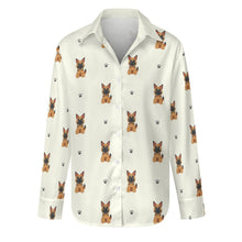 Load image into Gallery viewer, Loyal German Shepherd Pup Women's Shirt