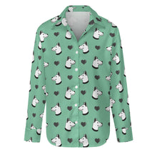 Load image into Gallery viewer, Majestic Dogo Argentino with Hearts Women's Shirt