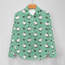 Load image into Gallery viewer, Majestic Dogo Argentino with Hearts Women's Shirt