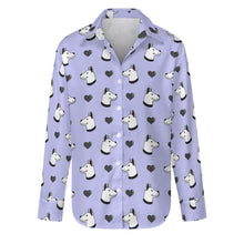 Load image into Gallery viewer, Majestic Dogo Argentino with Hearts Women's Shirt