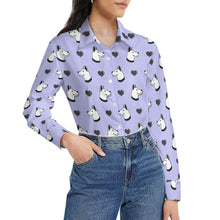 Load image into Gallery viewer, Majestic Dogo Argentino with Hearts Women's Shirt