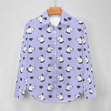 Load image into Gallery viewer, Majestic Dogo Argentino with Hearts Women's Shirt