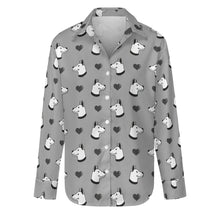 Load image into Gallery viewer, Majestic Dogo Argentino with Hearts Women's Shirt