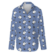 Load image into Gallery viewer, Majestic Dogo Argentino with Hearts Women's Shirt