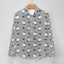 Load image into Gallery viewer, Majestic Dogo Argentino with Hearts Women's Shirt