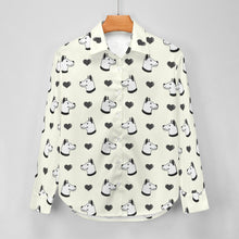 Load image into Gallery viewer, Majestic Dogo Argentino with Hearts Women's Shirt